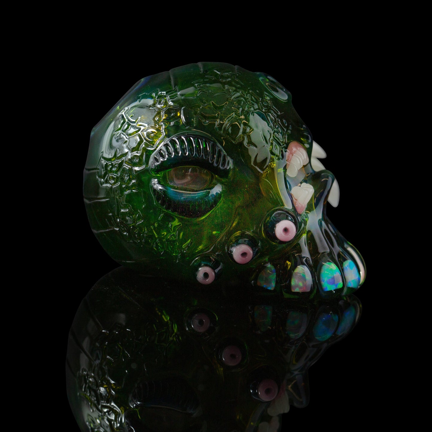 Small Collab Skull Shredder Rig by Carsten Carlile x Salt