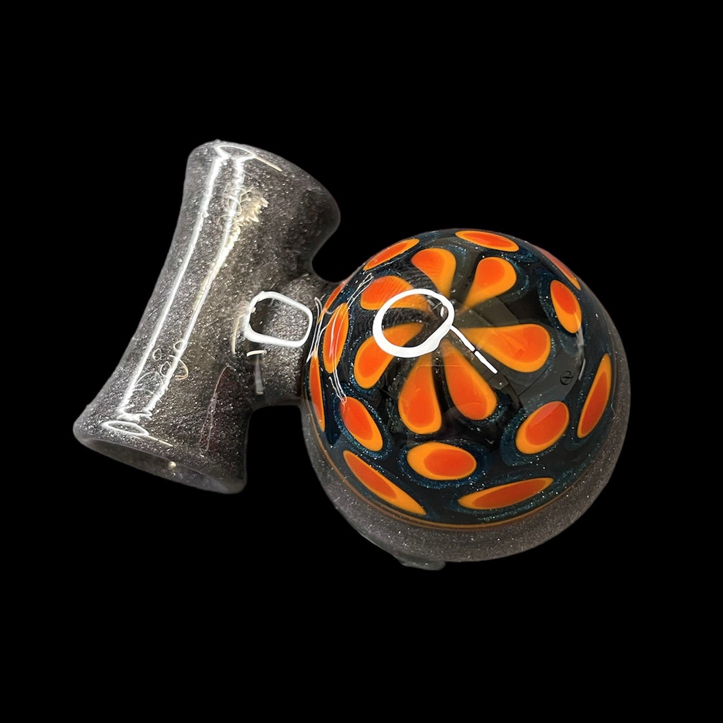Steel Wool Dot Stack Ramen Pendant by Dojo Glass (2024)