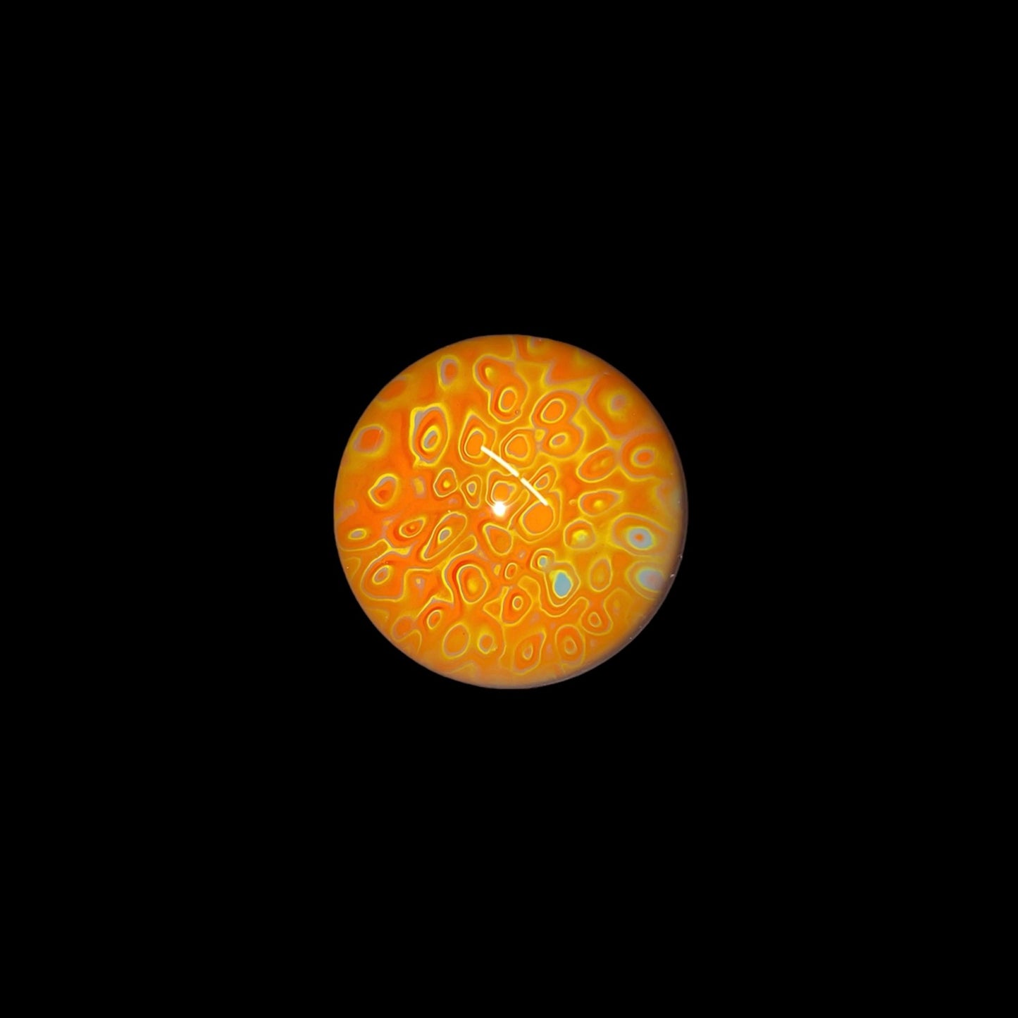 #9 "Mokumegane" Fefee Glass Marble (2024)