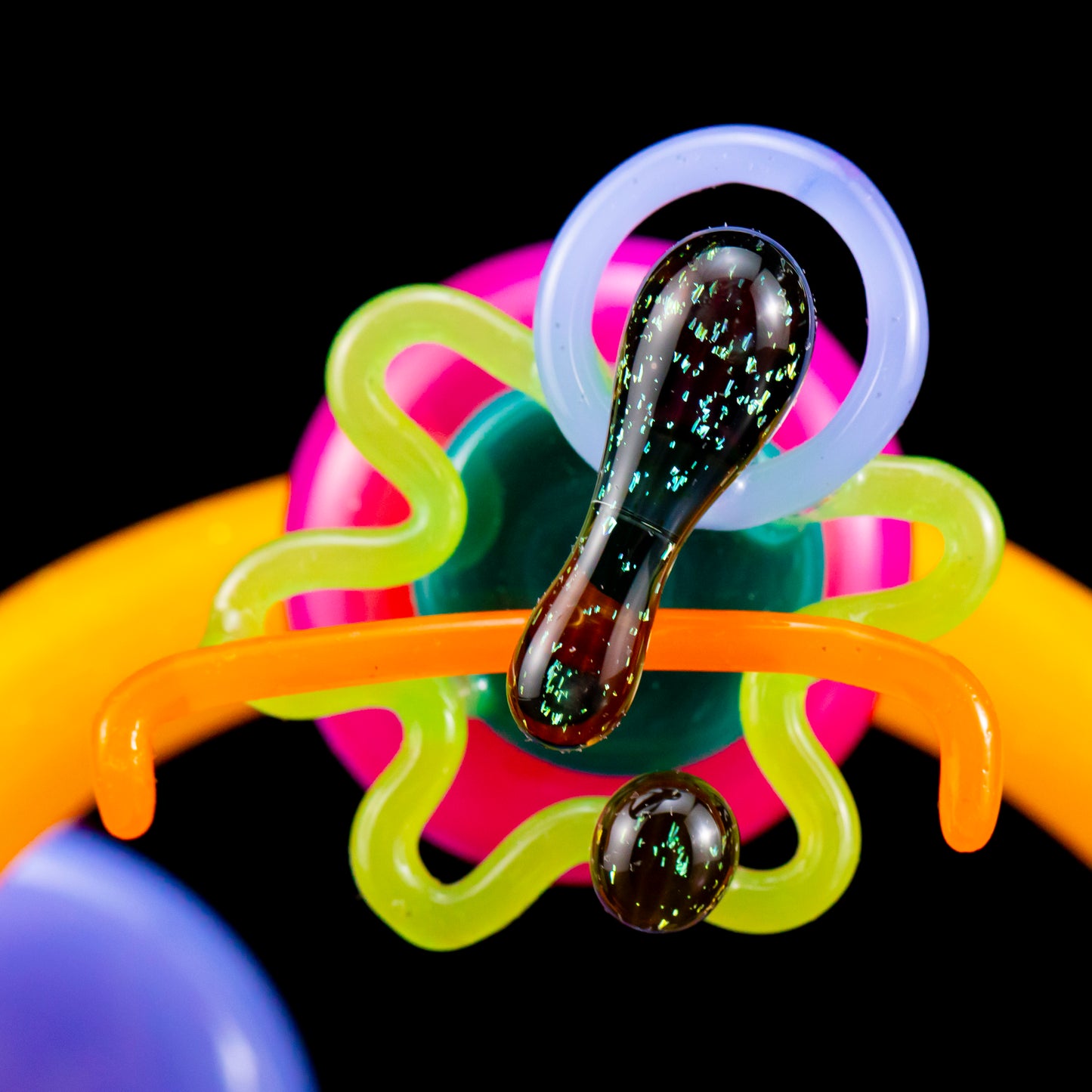 All Out 90's Abstract Piece by Elnew Glass