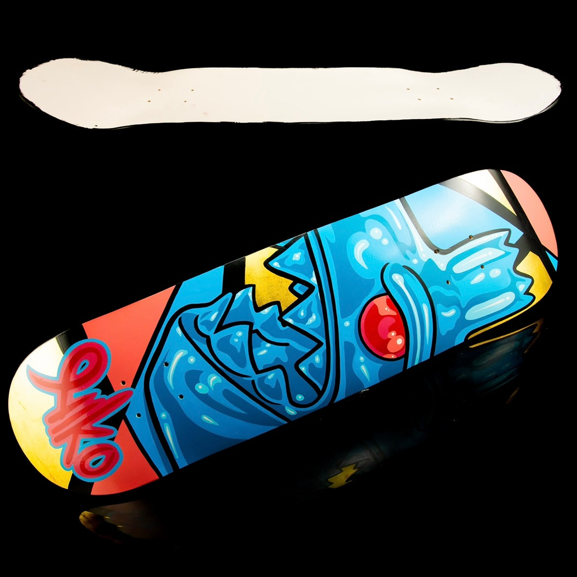 Collab Shark and Skateboard Set by Niko Cray and Rick Ilcken
