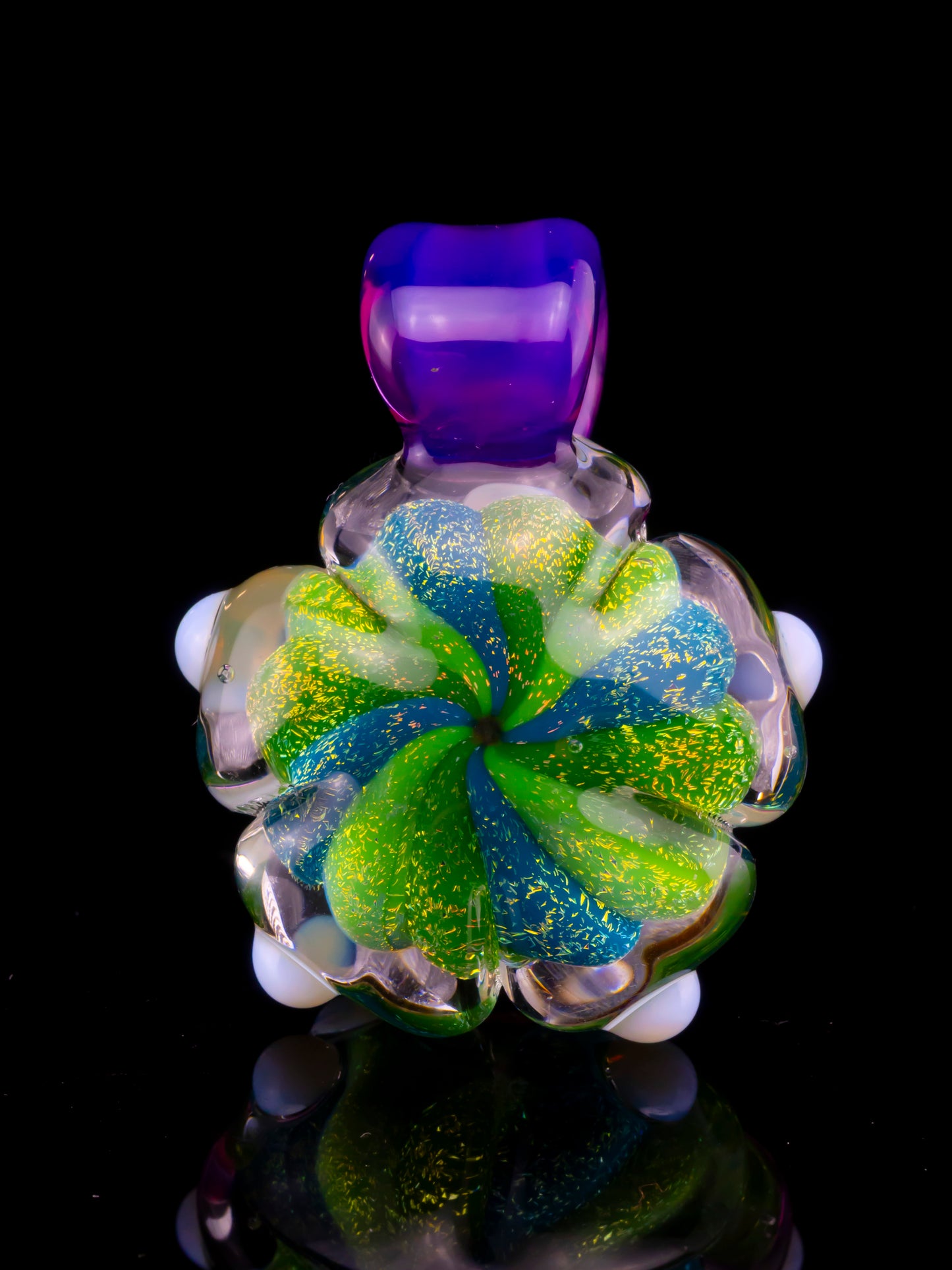 Groe x Atomiko X Darby peyote pendant