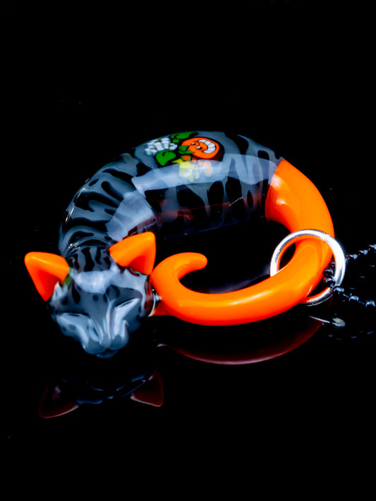 Groe x Atomiko X spillerwoods kitty pendant