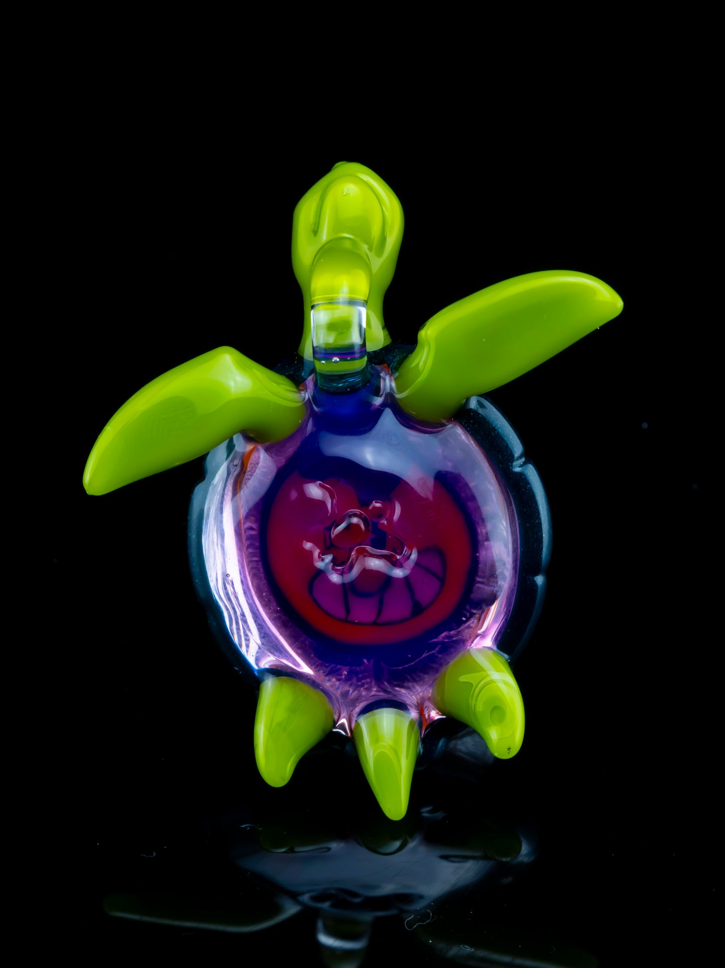 Groe x Atomiko X Turtle Time Slice pendant