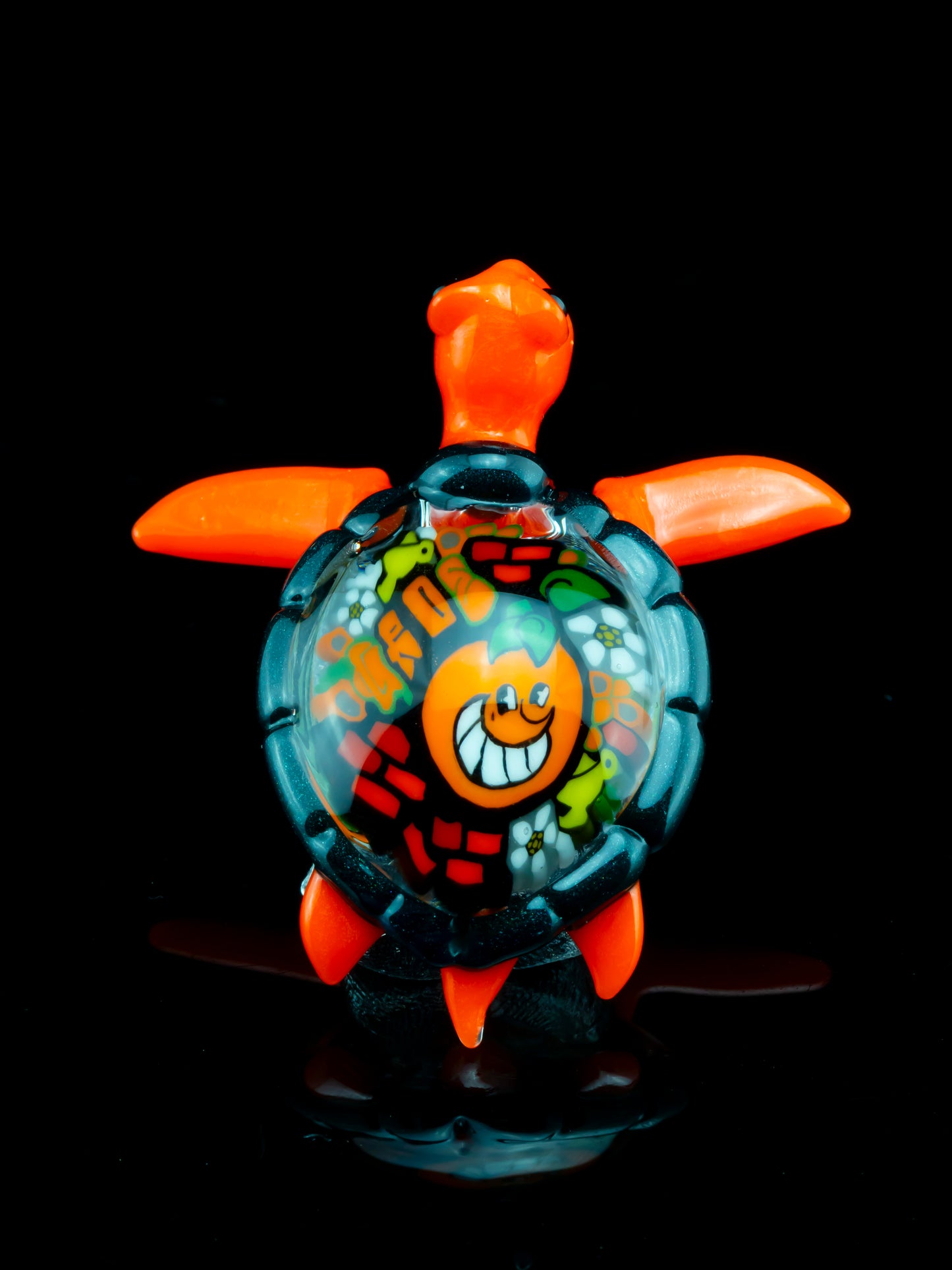 Groe x Atomiko X turtle time tile pendant