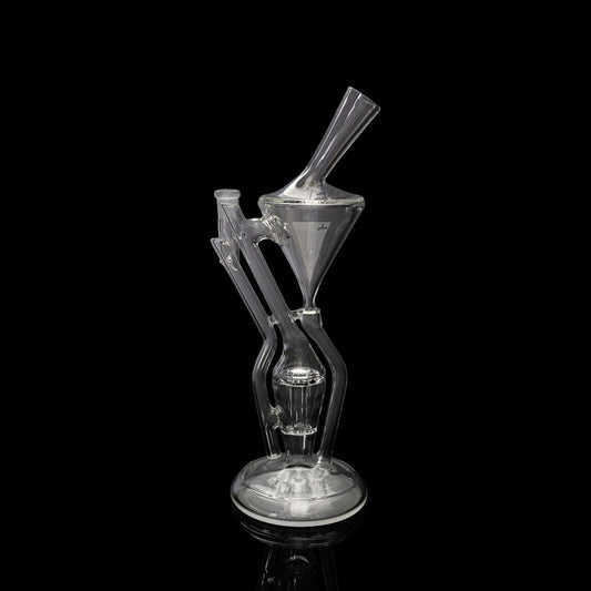 meticulously crafted art piece - Hurricane Perc Recycler #142 by Hamm's Waterworks (2023 Release)