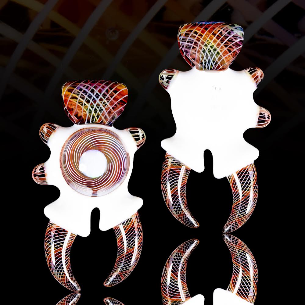 Collab Warlock Pendant by Alex Ubatuba x Karma Glass