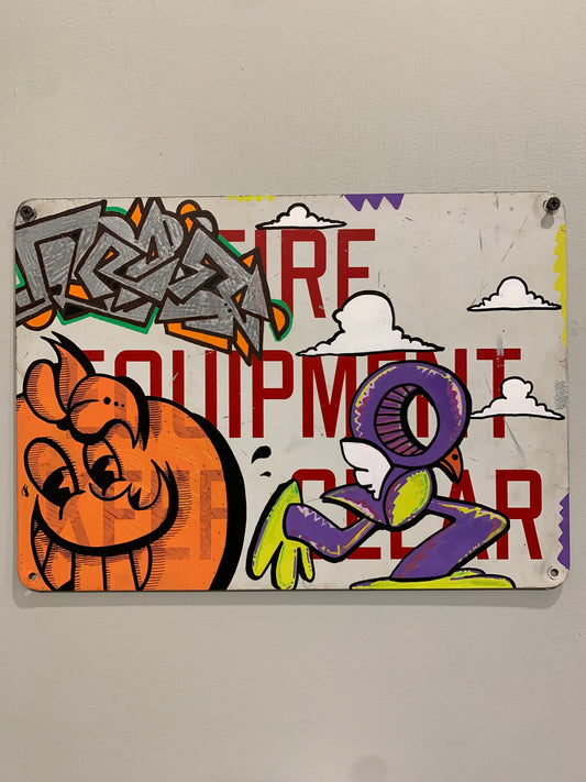 artisan-crafted art piece - Atomik x Groe x CalM Sign (Got the Juice Vol. 2)