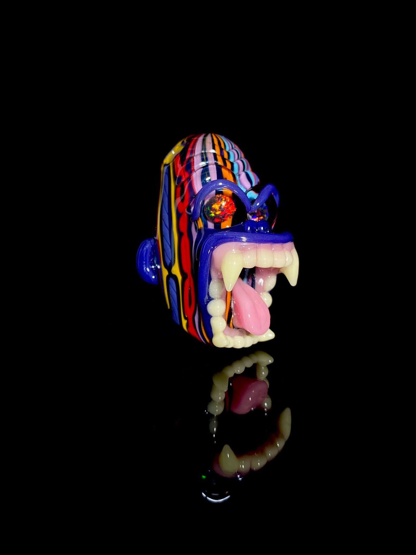 Mini Killa Gorilla Pendant by Firefly Glass x Trip A (Coogi Zoo)