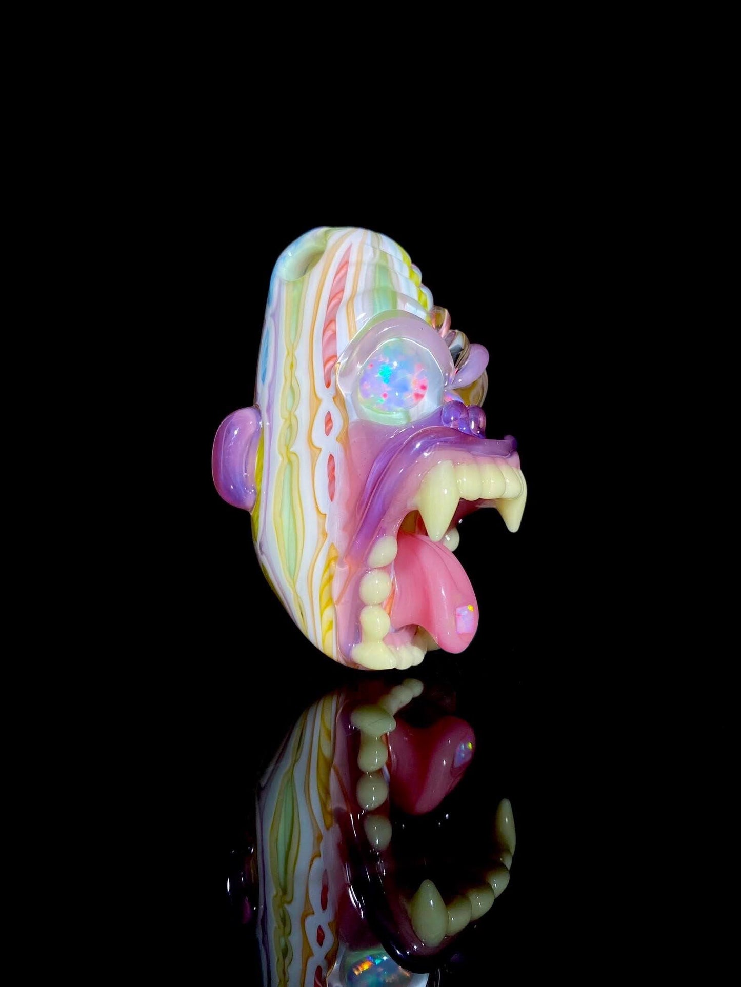 Acideater Killa Gorilla Pendant (A) by Firefly Glass x Trip A (Coogi Zoo)
