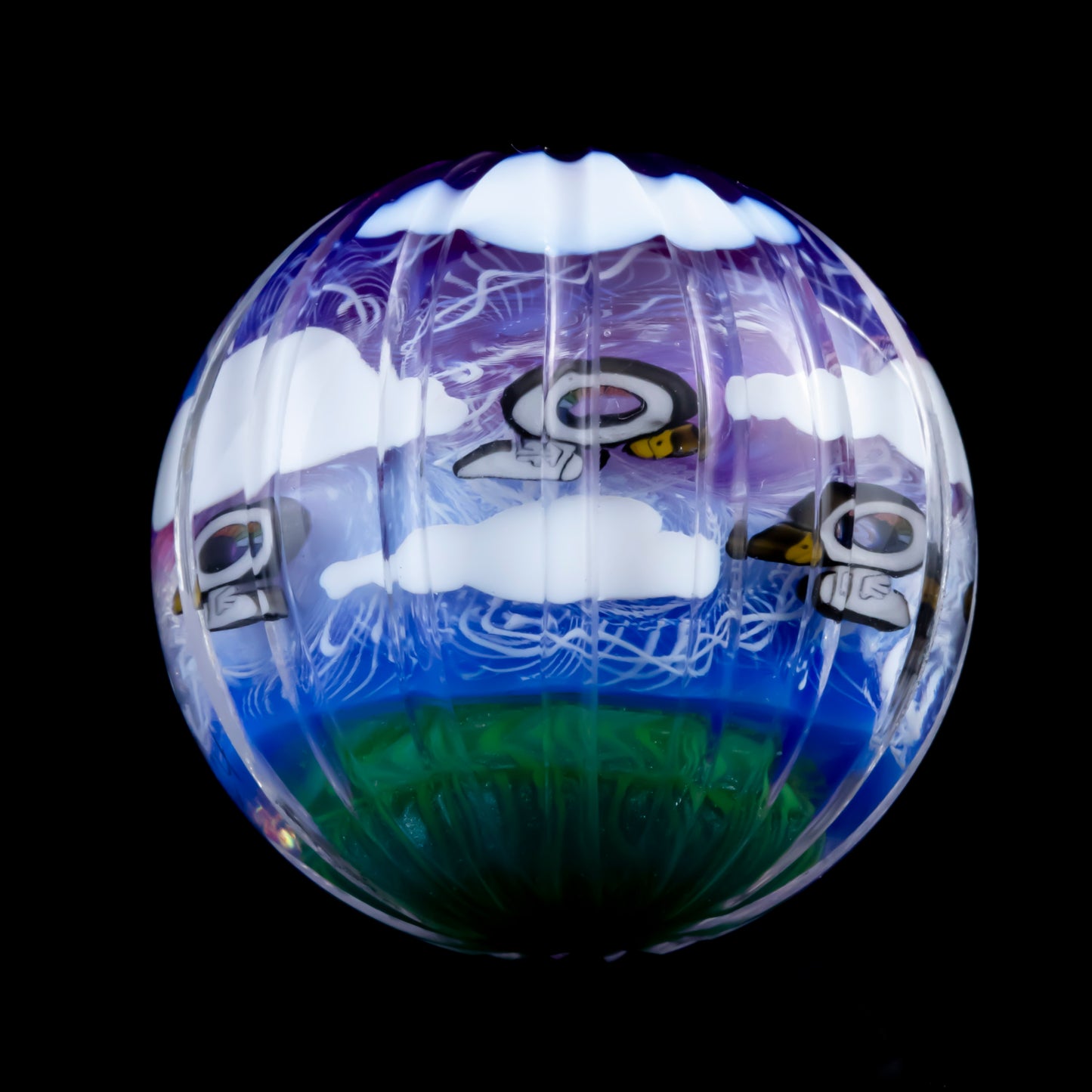 Collab Small Marble by CalM x Ksukebey (2024) 1.8in (45mm)