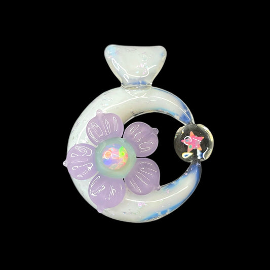 Moon Spinner 1 Flower Pendant by Mars (2024)