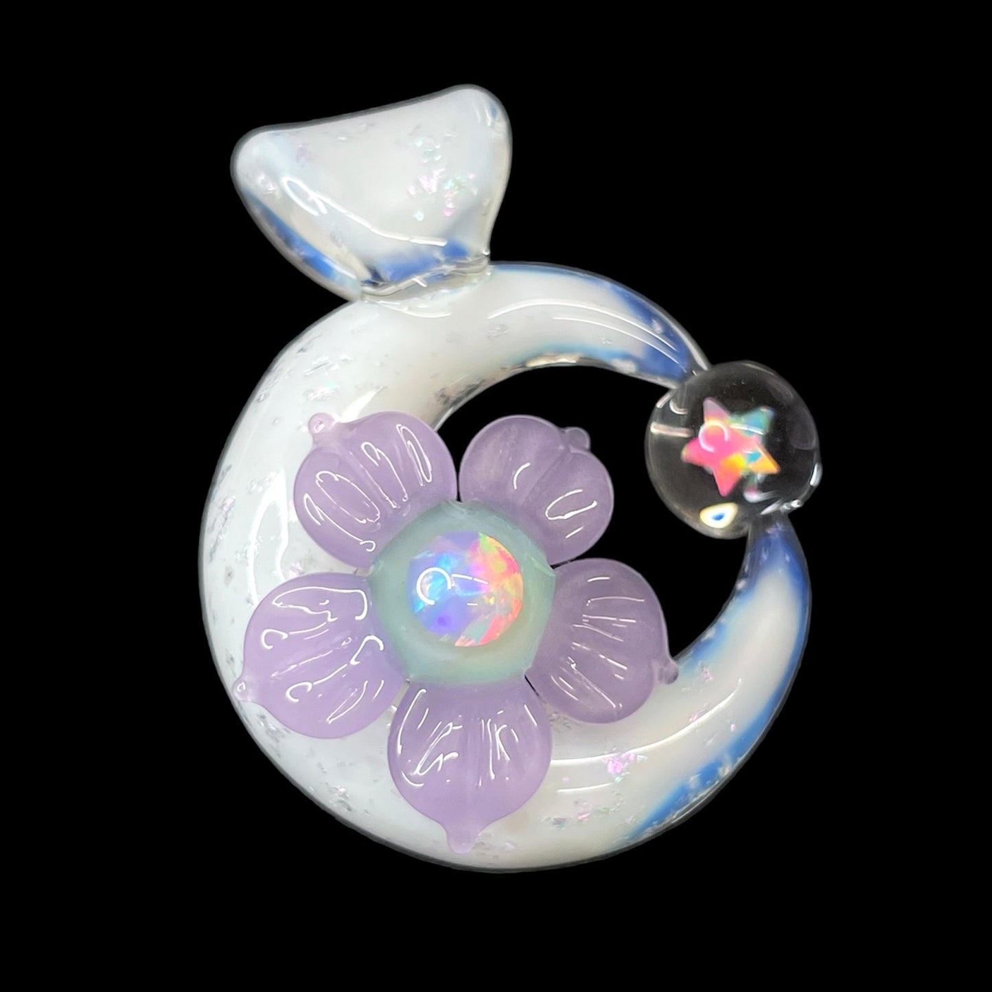 Moon Spinner 1 Flower Pendant by Mars (2024)