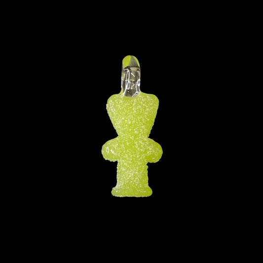 Lime Sour Gummy Kid Pendant by Emperial Glass (2024)