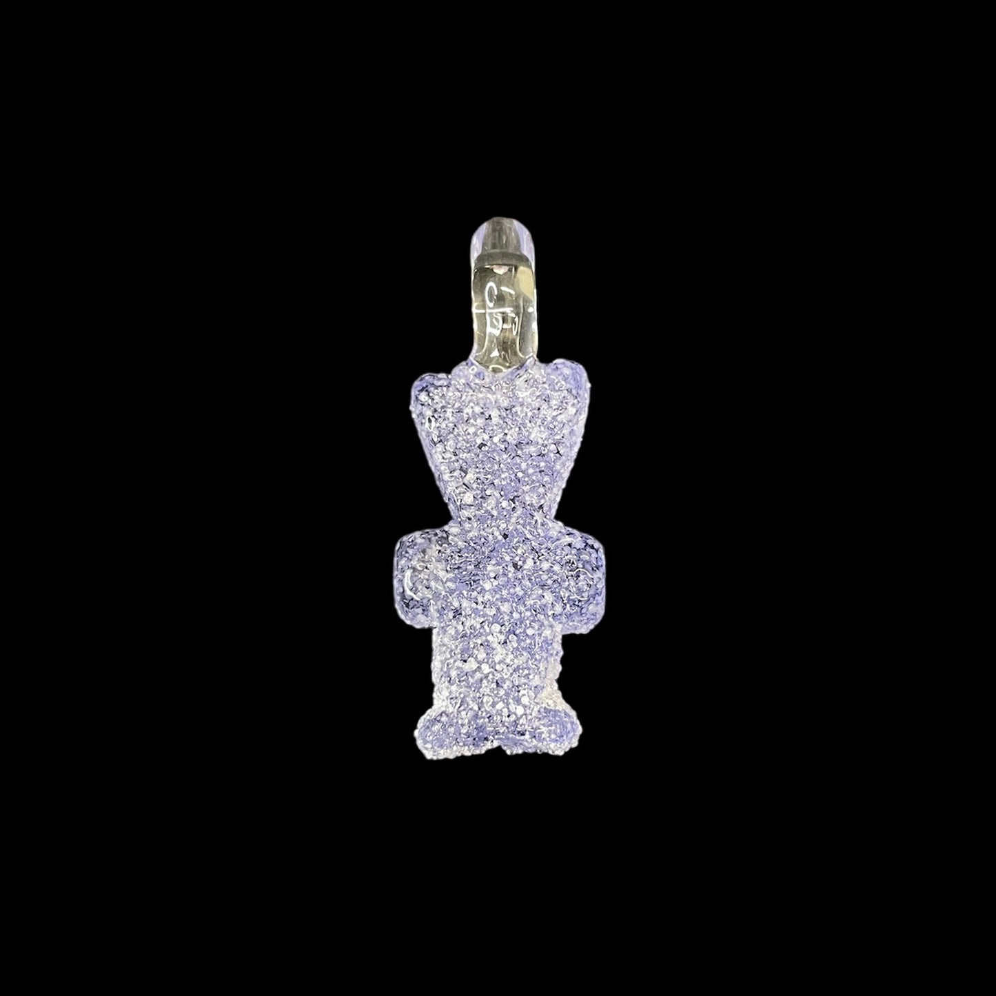 Lavender Sour Gummy Kid Pendant by Emperial Glass (2024)