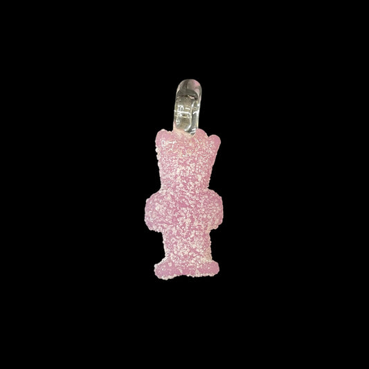 Pink Sour Gummy Kid Pendant by Emperial Glass (2024)