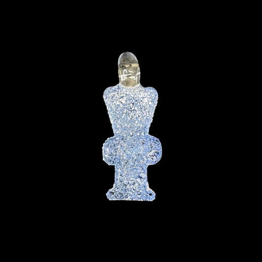 Light Blue Sour Gummy Kid Pendant by Emperial Glass (2024)