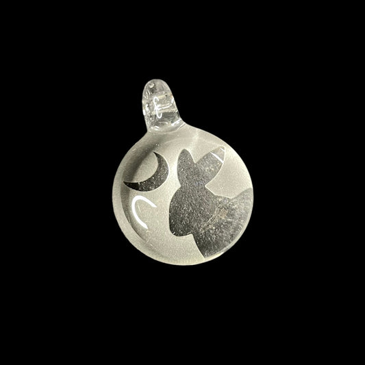 Sandblasted Rabbit Pendant by Souza Murilo