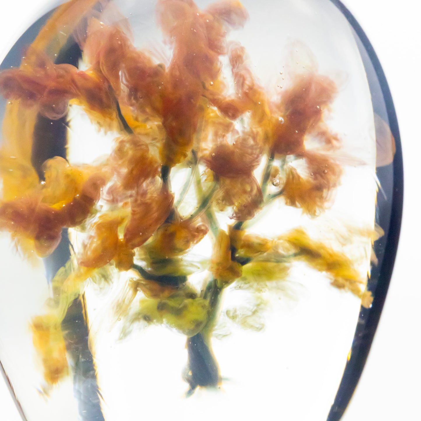 Fall Tree Paper Weight by Woodlander Glass