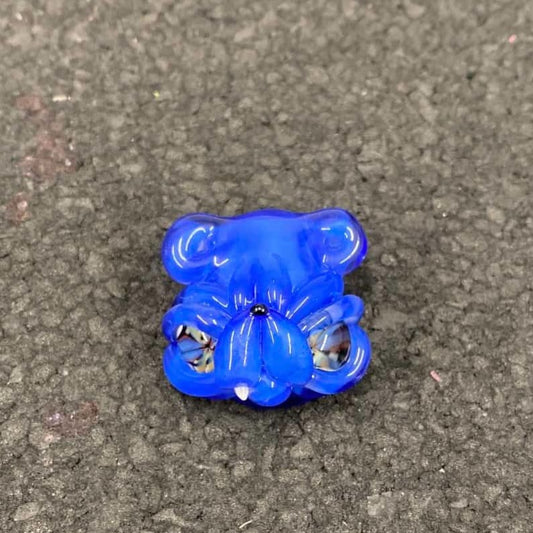 exquisite glass pendant - Snaggle Tooth Teddy Pendant (A) by Casto (Trinkets & Tokens 2022)