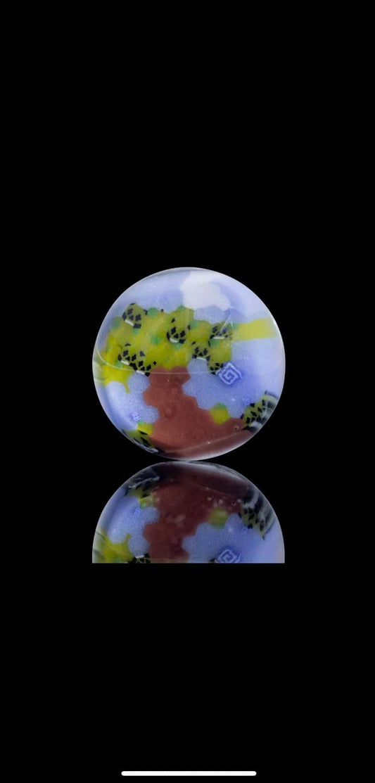 innovative art piece - Slurper Marble (I) by Crunklestein (Trinkets & Tokens 2022)