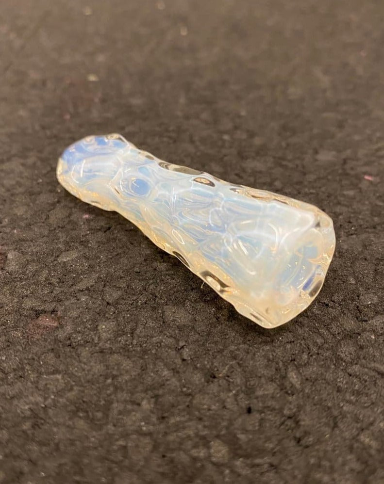 artisan-crafted art piece - Ice Cave Joint Tip by Chaka Glass (Trinkets & Tokens 2022)