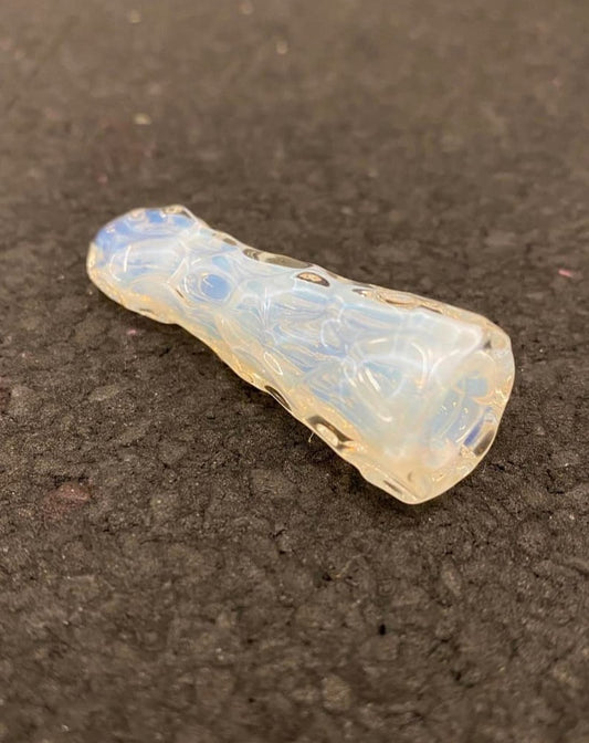 artisan-crafted art piece - Ice Cave Joint Tip by Chaka Glass (Trinkets & Tokens 2022)