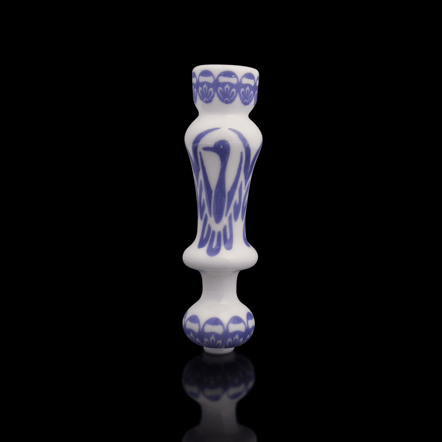 sophisticated art piece - Chinoserie Chillum (A) by Kurt B (Trinkets & Tokens 2022)
