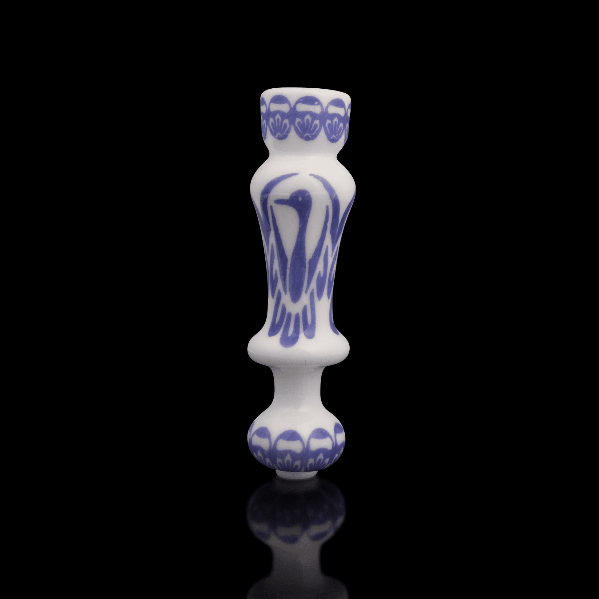 sophisticated art piece - Chinoserie Chillum (A) by Kurt B (Trinkets & Tokens 2022)