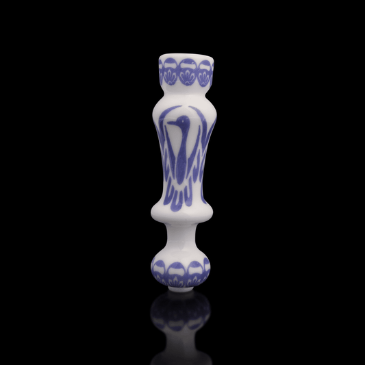 sophisticated art piece - Chinoserie Chillum (A) by Kurt B (Trinkets & Tokens 2022)