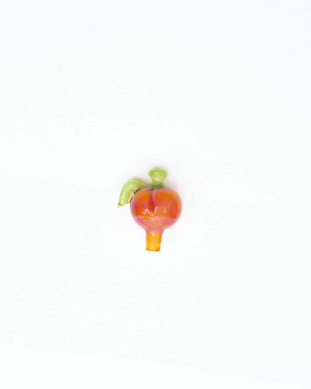 comfortable design of the Peach Bubble Carb Cap by Gnarla Carla