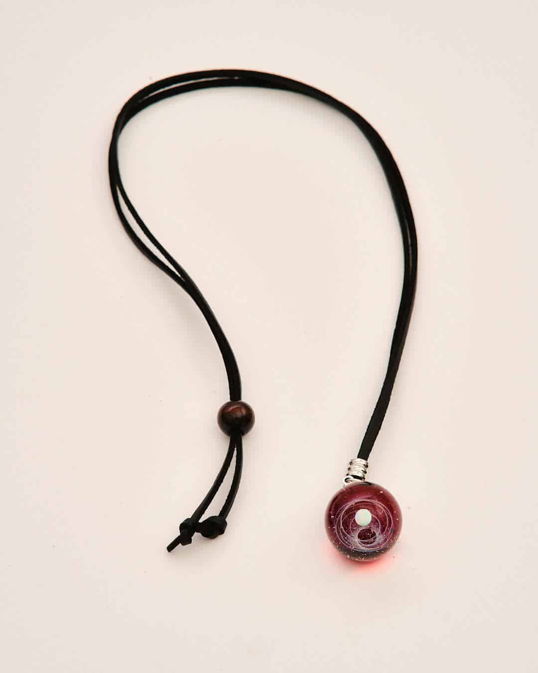 innovative glass pendant - Small Red Space Pendant by ColorWorks