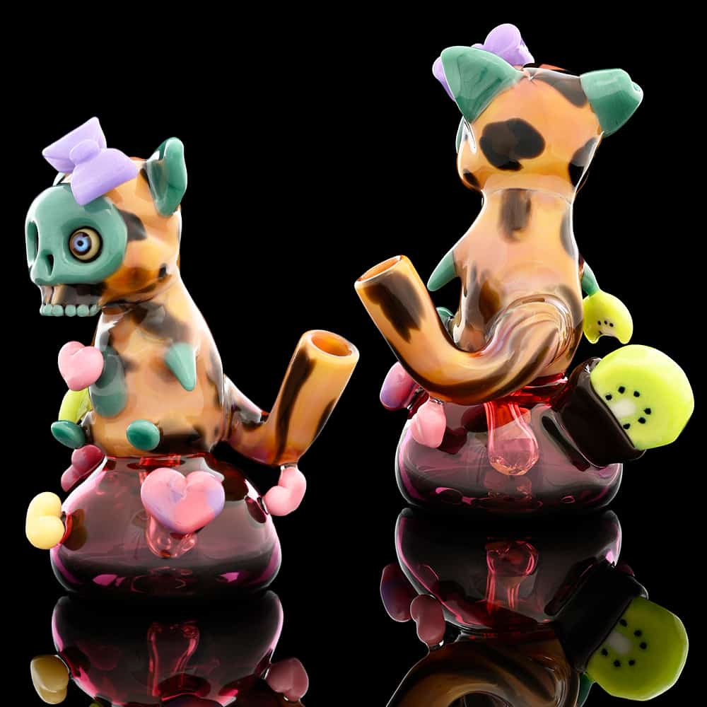 luxurious design of the Sakibomb x Aquariust Collab Skull Chappy Rig