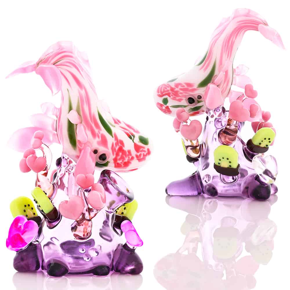 heady art piece - Hubbard Collab by Sakibomb & Brandon Martin