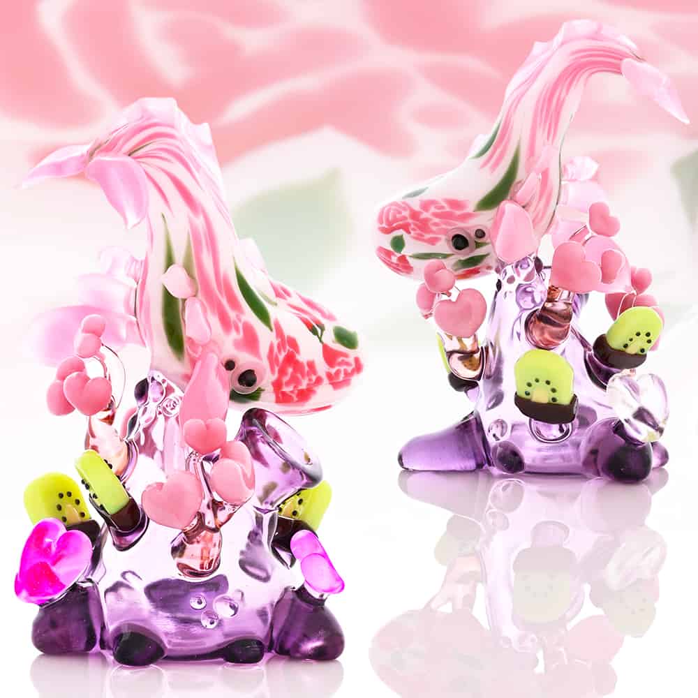 heady art piece - Hubbard Collab by Sakibomb & Brandon Martin