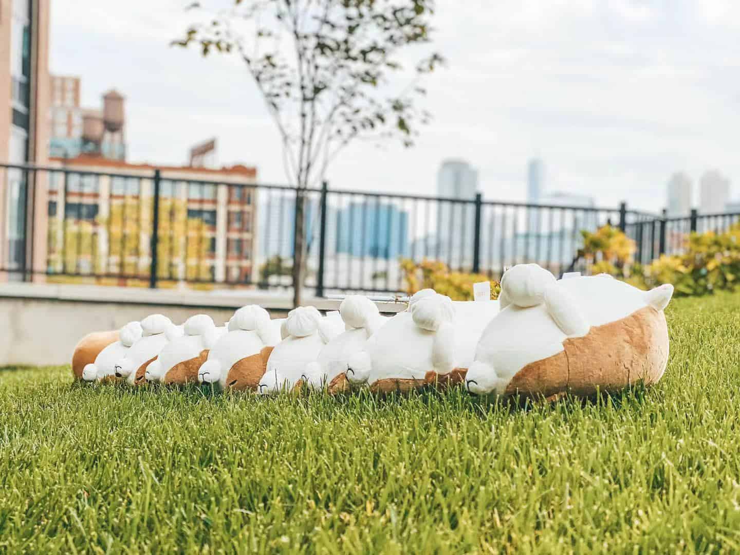 meticulously crafted art piece - Hadid Corgi Plush