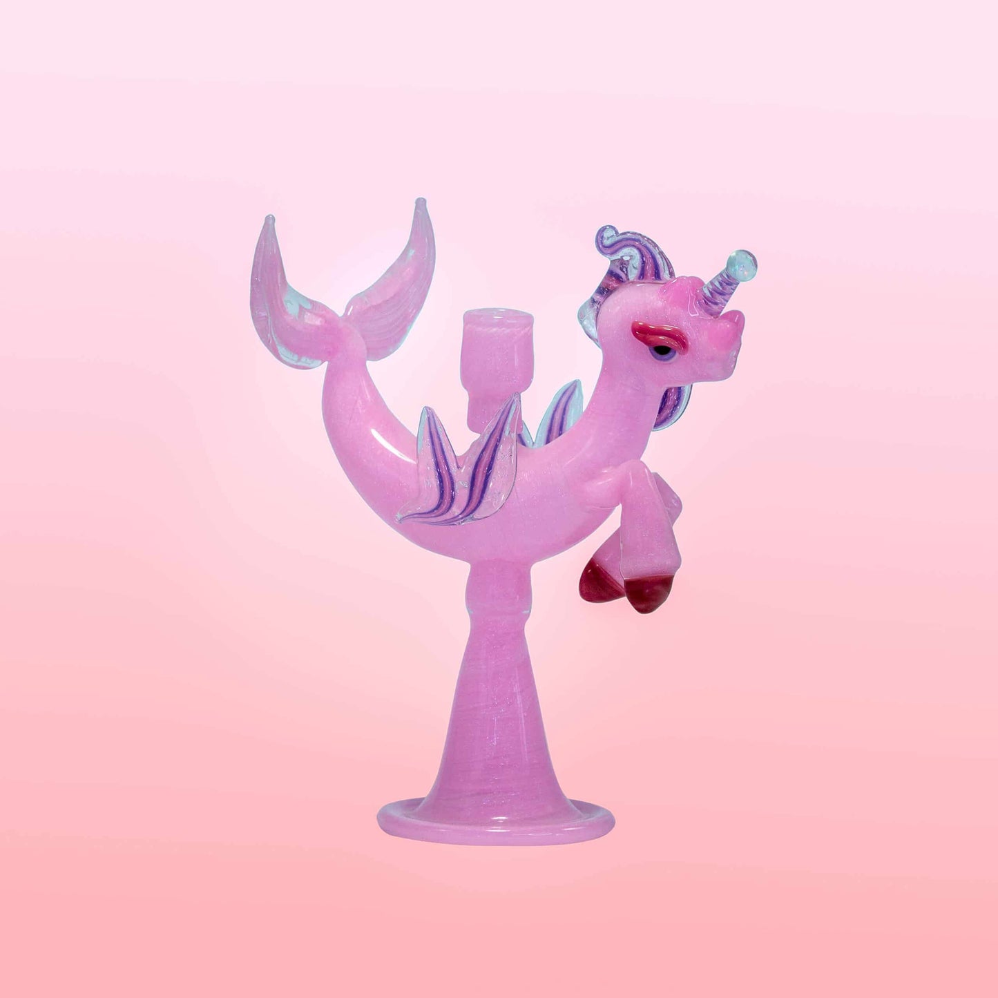 exquisite design of the Hippocampus 10mm Male Rig by Amy Likes Fire