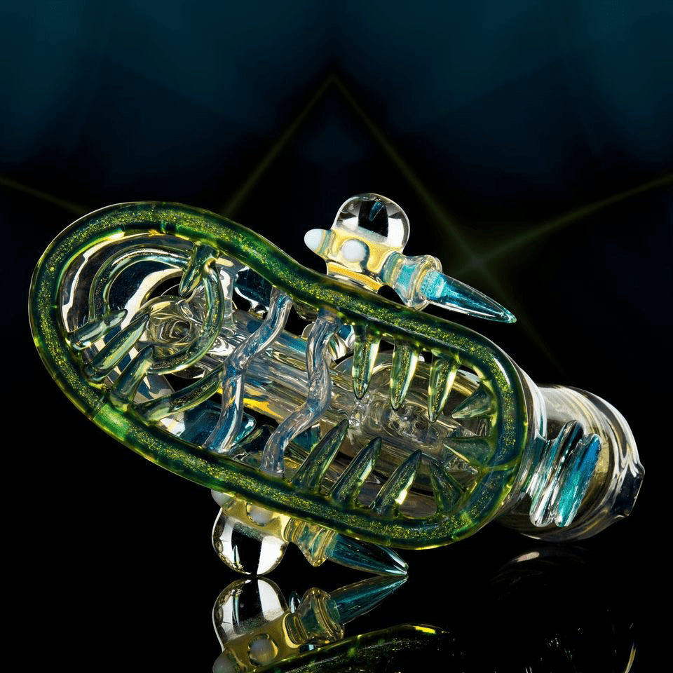 exquisite design of the Warlock Dunk Collab Rig by Hoobs Glass x Alex Ubatuba