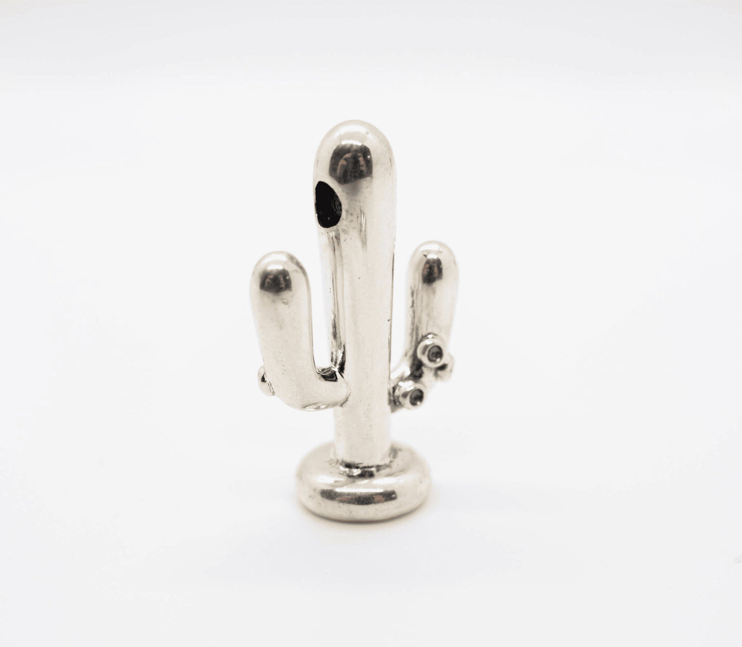 innovative glass pendant - Kuhns x Darby Cactus Solid Silver Collab Pendant