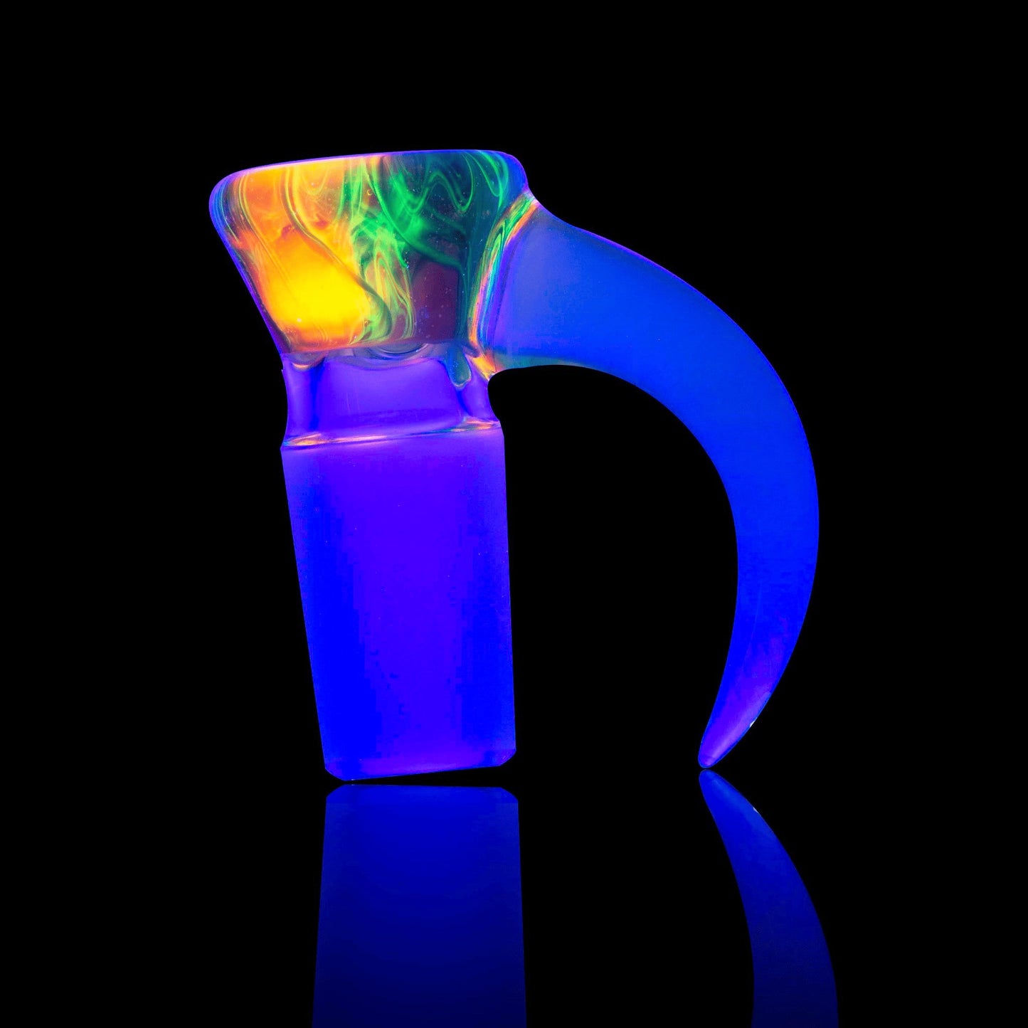 heady art piece - Male 18mm Slide (A3) by Shamby Glass x Scomo Moanet (2021)