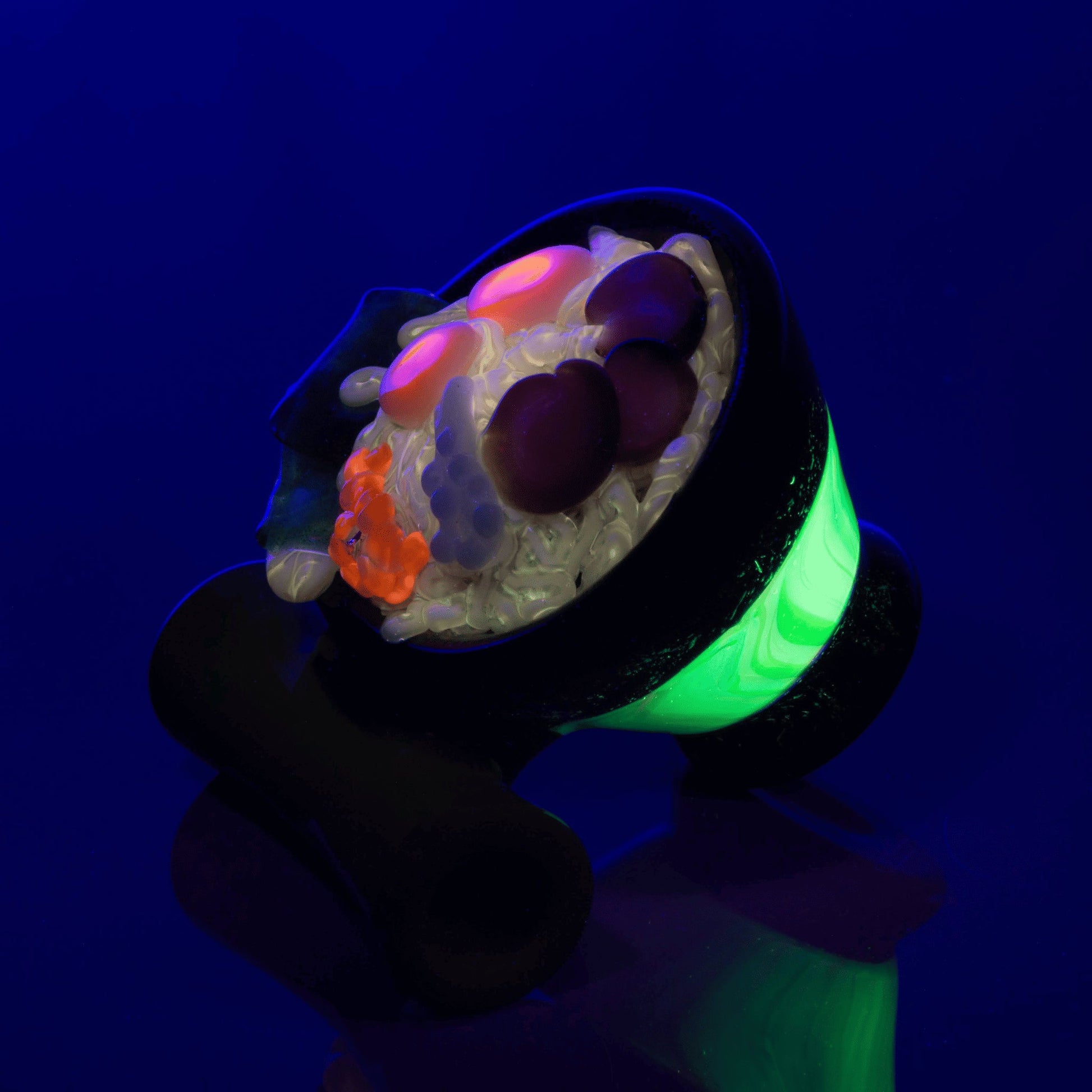 exquisite glass pendant - Large Incalmo UV Ramen Pendant by Dojo Glass
