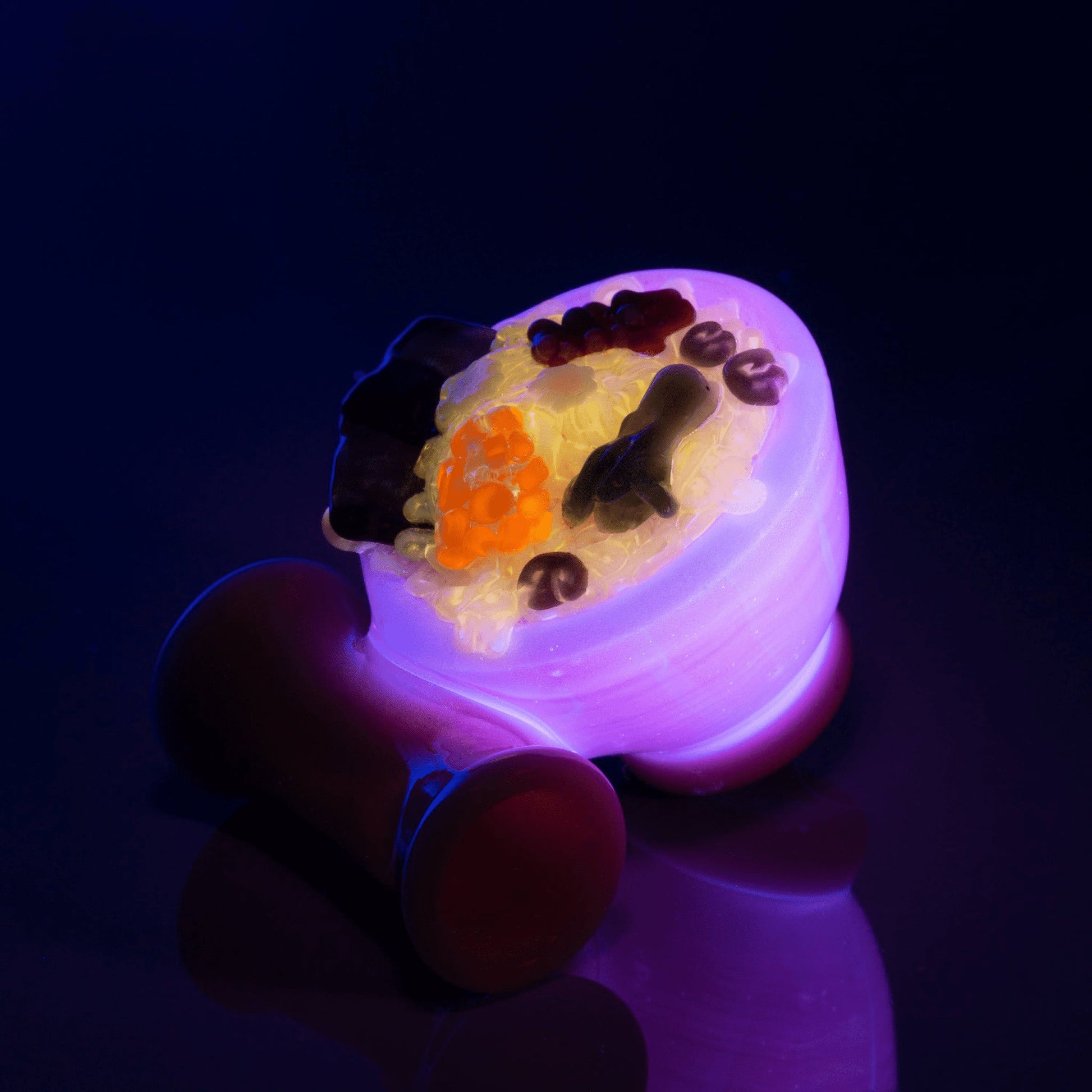 heady glass pendant - Standard Solid Color UV Ramen Pendant (A) by Dojo Glass