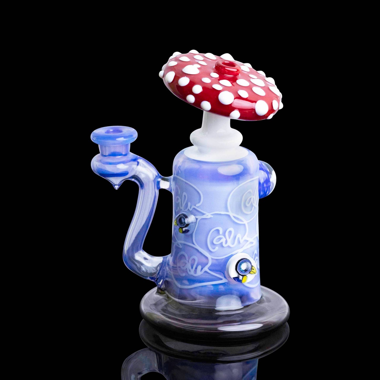 meticulously crafted art piece - Mushroom Tube by Snic Barnes & CalM (2021)