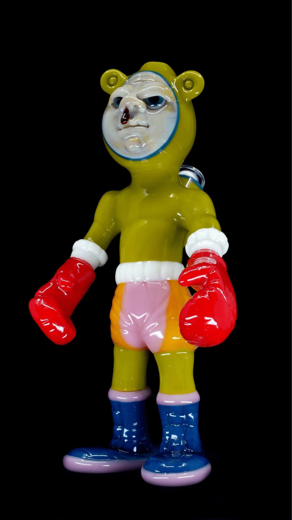 exquisite art piece - South Beach Contender Series Chartreuse w/ Illustration by Ethan Windy