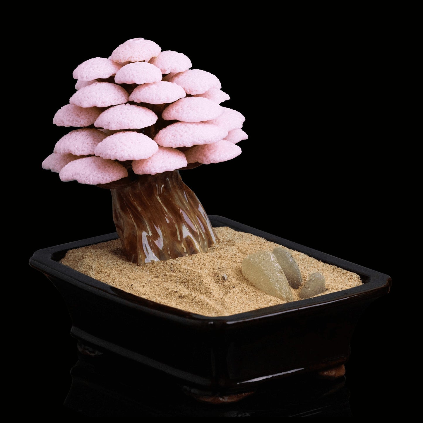 heady art piece - Sakura Bonsai Tree (Sakura #2, Bonsai #46) by Bubbles the Butcher
