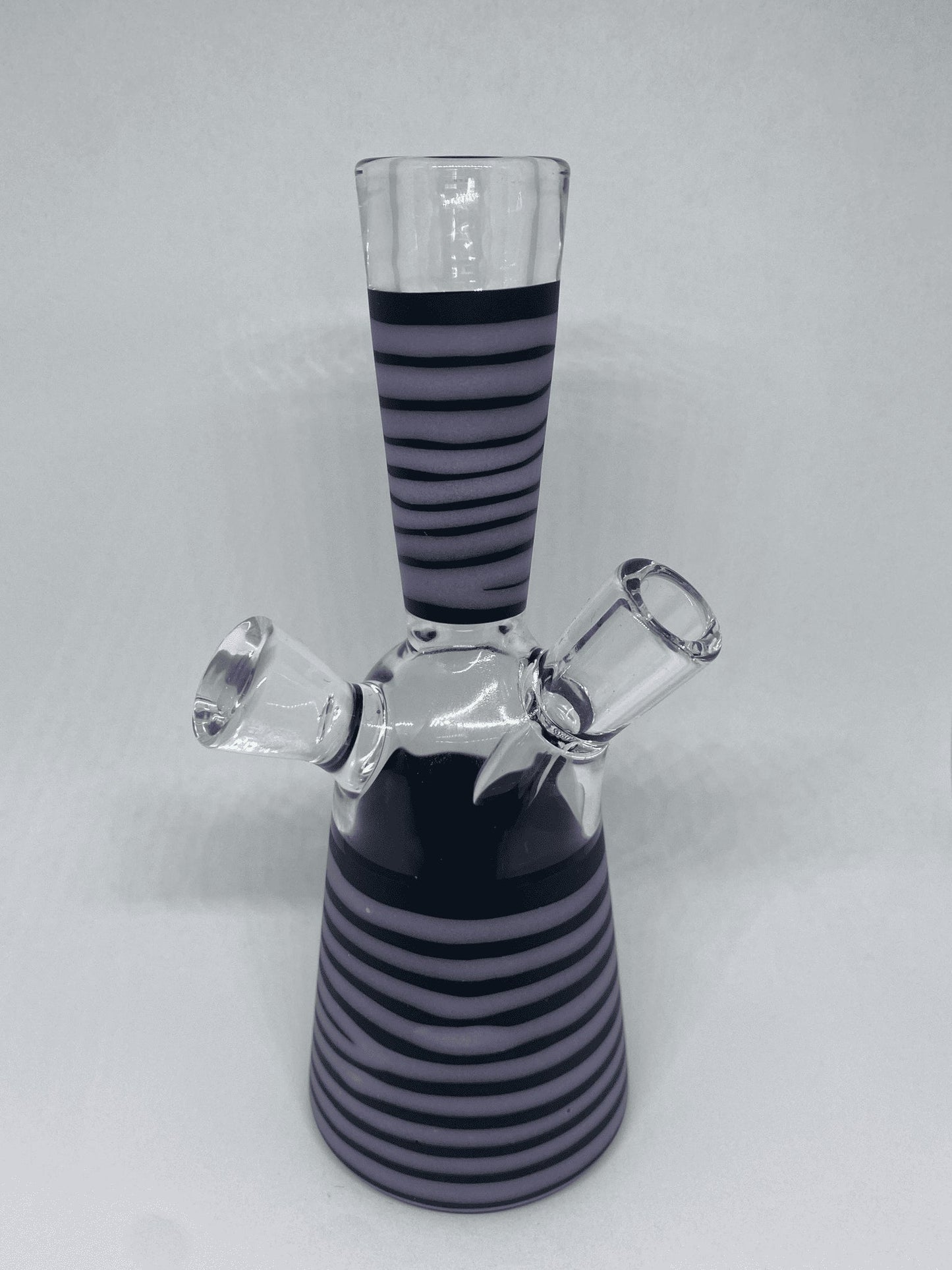 artisan-crafted art piece - Lavender Diamond Series Zoo Tube (A) by Robertson Glass (2021)