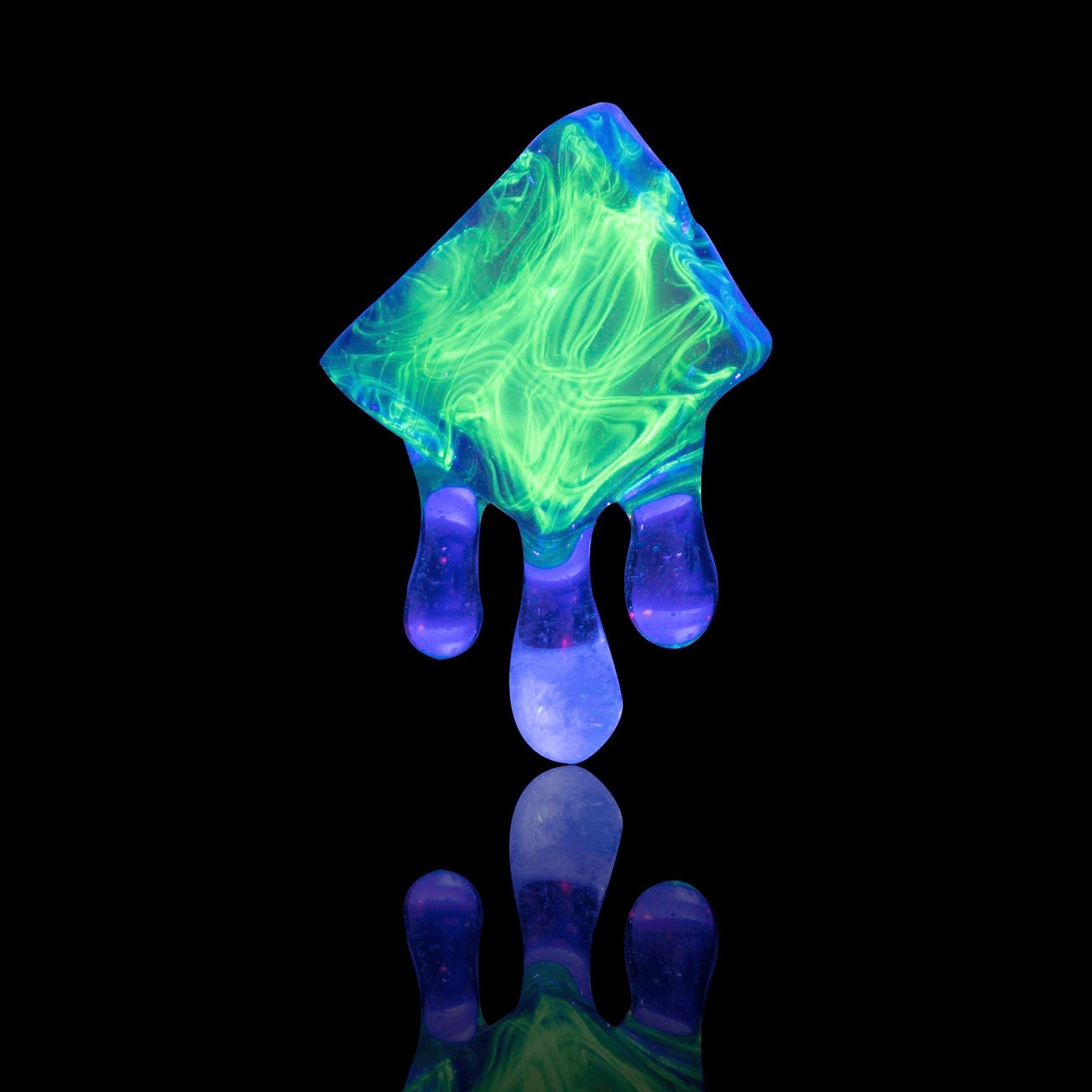 meticulously crafted glass pendant - Scribble Ice Cube Pendant (B) by Chaka x Scomo