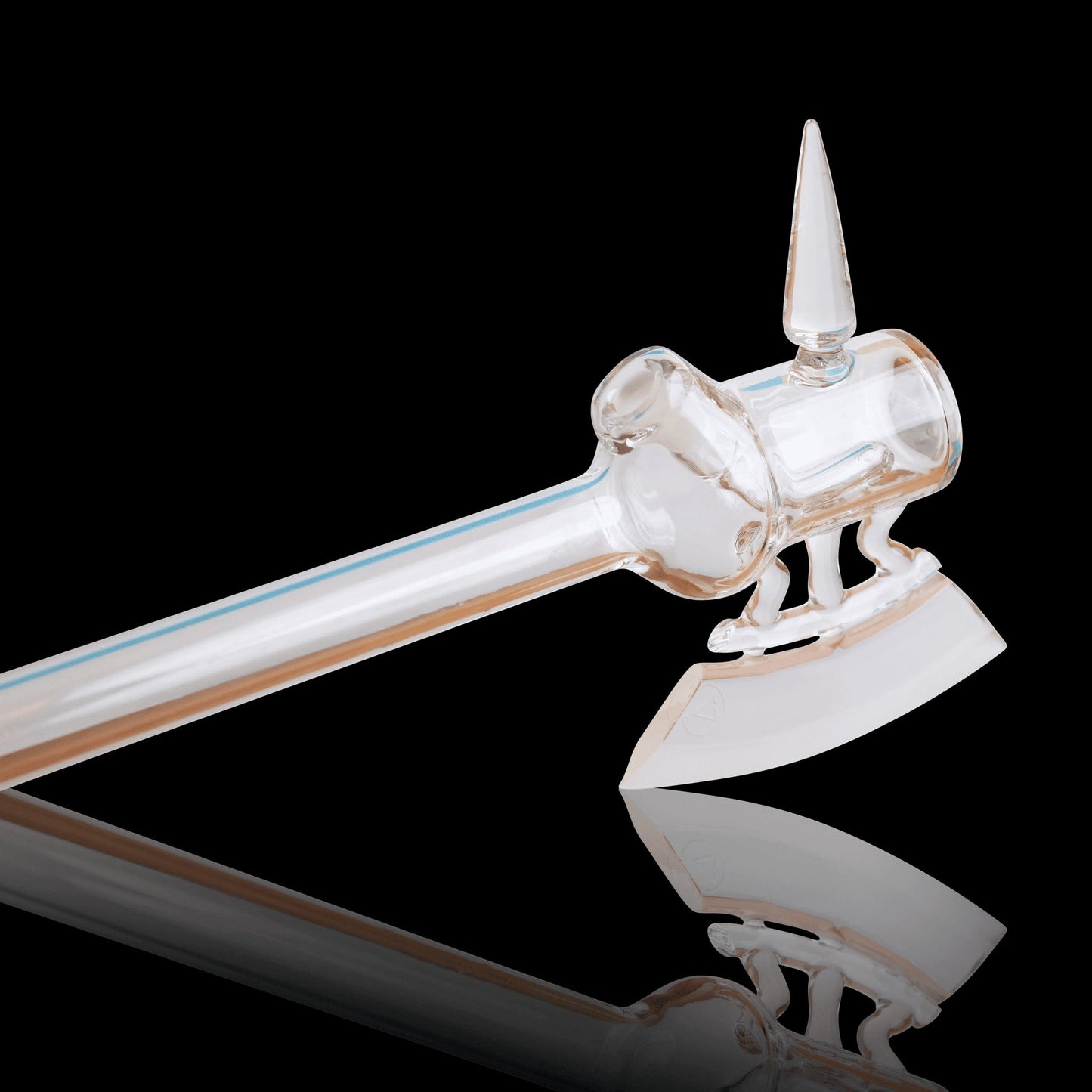 luxurious art piece - Battle Axe w/ Stand by Mad Machete Matt