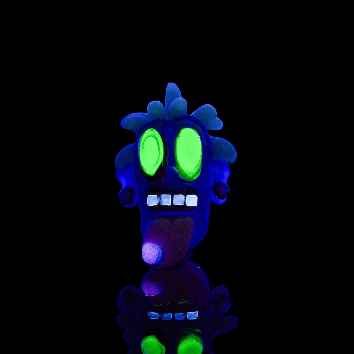 meticulously crafted glass pendant - Full Body Tripster w/ Opal Grill & Tripster Pendant #73 w/ Opal Grill by Ryder Glass (2022 Drop) (RESERVED FOR OSHAE)
