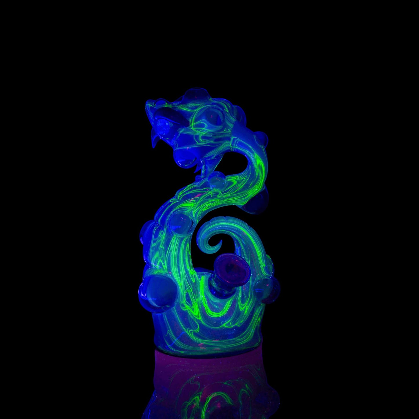 heady art piece - Scribble Snake by Niko Cray x Scomo Moanet